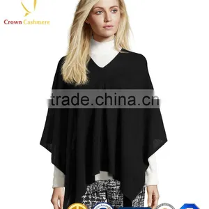 Girls Wool Knitted Poncho,Fashion Poncho Design for Girls thumbnail-3