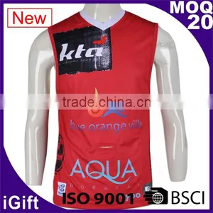 BSCI/ISO9001 Factory Dry Fit Breathable Fabric Italy Sublimation Ink Hotsale Cheap Custom What Are Sublimated Jerseys thumbnail-1