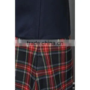 Custom Professional 100% Cotton School Uniform Design Skirt Kindergarten Uniform thumbnail-5