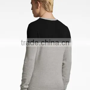 Shantou OEM Factory Model Men Cashmere Sweater Winter Pullover Sweater With Lowest Price thumbnail-2