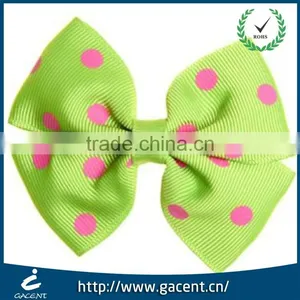High Quality Custom Logo Designs Hair Ribbon Bows Material thumbnail-1