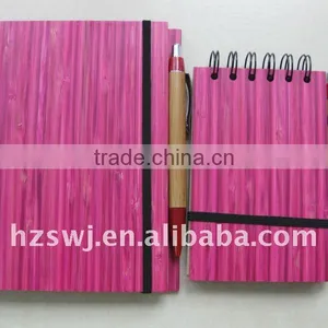 Bamboo Notebook/recycle Notebook/high Promotional Notebook/eco Notebook thumbnail-1