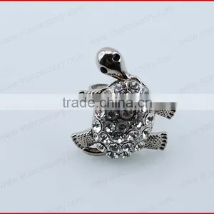 Tortoise Rhinestone Ring thumbnail-1