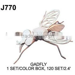 J770 DIY WOODEN PUZZLE SET thumbnail-1