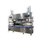Semi Automatic Paper Pulp Molded Paper Plate Making Machine for Food Container 700 Pcs / Hour thumbnail-1