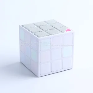 Mini Magic Cube Colorful Wireless Portable Bluetooth Speaker LED Flash Light With TF Card Handsfree thumbnail-4