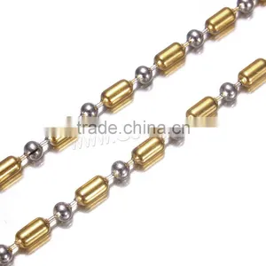 Latest Design Beads Necklace Stainless Steel Rosary Bead Necklace thumbnail-5