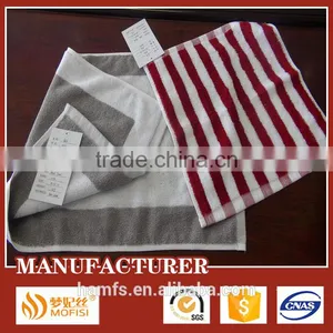 Wholesale Cheap Red 100% Cotton Face Towels thumbnail-6