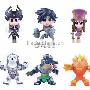 SV-LOL014 HOT GAME LOL League of Legends Action Figure Retail Packing PVC Toy LOL Figure Set 6pcs thumbnail-1