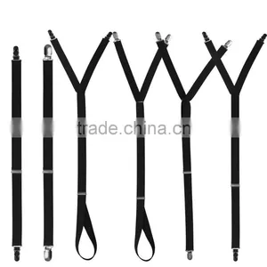 1 Pair or 4 Pcs Pack Straight Y Stirrup Footloop Style Military Police Unifrom Shirt Stay Shirt Garter Holder Keeper 2016 thumbnail-2