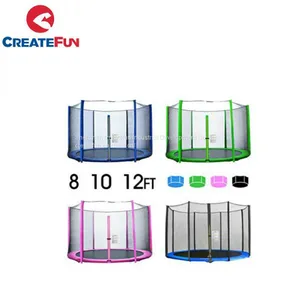 CreateFun 6FT-16FT Garden Outdoor Trampoline Safety Net thumbnail-1