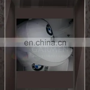 OEM Design Low MOQ Embroidery White Color Hip Hop Cap thumbnail-1