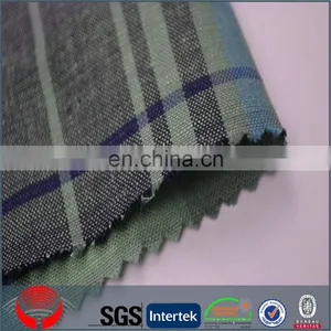 Wholesale Check Linen Cotton Blend Plaid Fabric thumbnail-6