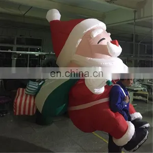 Walking Inflatable Santa Puppet for Christmas Advertising Promotion Sam yu 7777 thumbnail-2