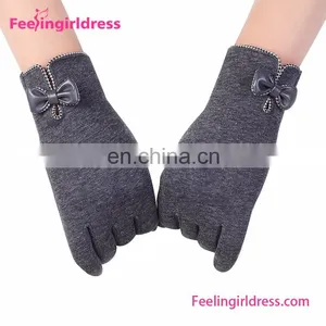 Factory Direct Sale 3 Colors Ladies Winter Gloves Touch Screen thumbnail-3