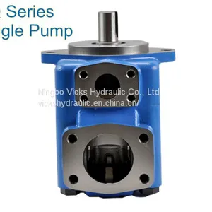 Rotary Vane Pump 20VQ Single Hydraulic Pump From Ningbo Vicks Company thumbnail-1