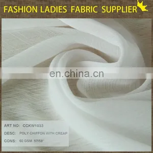 CC-KW1003CHIFFON 2014 100%polyester Tartan Design thumbnail-1