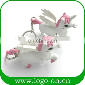 2017 New Arrival Custom Unicorn Key Chain thumbnail-3