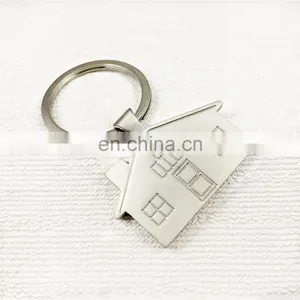 3D High Quality Metal Keychains With House Image thumbnail-4