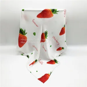 Factory Direct Custom Digital Print Silk Scarf No Minimum thumbnail-1