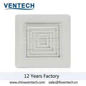 Supply Square Ceiling Diffuser Air Diffuser Hvac Sytem thumbnail-5