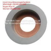CE3 Cerium Oxide Polishing Wheel for Straight Line Edger Miya@moresuperhard.com thumbnail-1