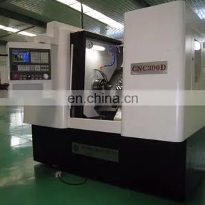 CNC300D Cnc Lathe Metal Cutting Machine With Power Milling Head thumbnail-6