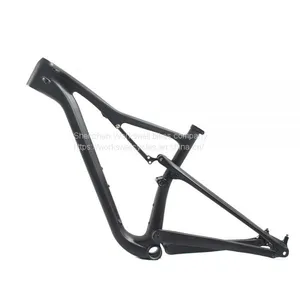 Full Suspension Frame Carbon Fiber 650B Bicycle Parts Mountain Frameset 27.5 thumbnail-4