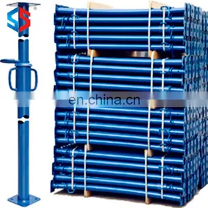 ASP-100 Tianjin Shisheng Standard Painted Adjustable Scaffolding Concrete Wall Steel Prop thumbnail-5