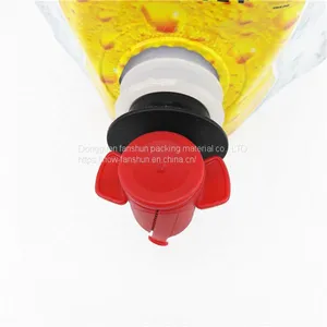 QS Certification Factory Specializes in Customizing Food-grade Nylon Stable-proof Impermeable Juice Beverage Stand-up Packaging Bags thumbnail-3