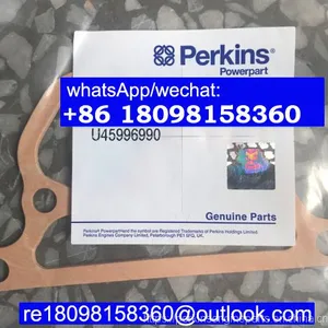 Perkins Water Pump Gasket for 404C-22 403D-15 403F-15T 404D-22 Engines U45996990 145996990 BW1655 thumbnail-1