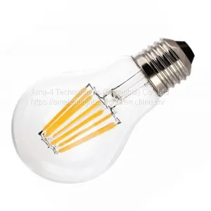 Electric Driven Filament LED Light Bulbs 220V Voltage Glass Material 2700K - 6500K thumbnail-1