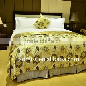Hotel Bedspreads Polyester Hotel Bed Cover Bedspread for Hotel Bedding Sets thumbnail-2
