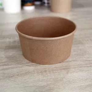 Kraft Paper Disposable Food Bowls thumbnail-2