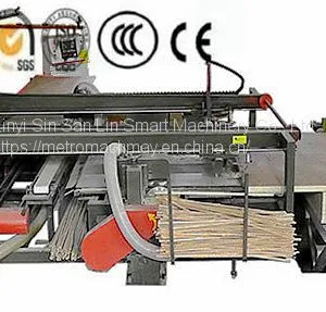Automatic Woodworking Plywood Panel Adjustable Edge Trimming Cutting Saw thumbnail-5