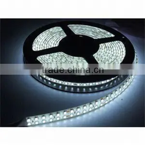 High Quality Double Line Smd 3528 LED Strip Light Warm White Flexible LED Strip Light Cheap Aluminium Profile Led Strip thumbnail-1