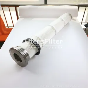 178x1000mm UTERS Stainless Steel Flange Hoisting Back Blow Dust Filter Element thumbnail-2