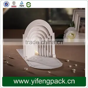 Fancy Luxurious 3d Laser Cut Wedding Invitation Card thumbnail-1