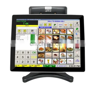 Metal Case All in One Electronic Cash Register/pos Systems Built in WIFI for Restaurant thumbnail-4