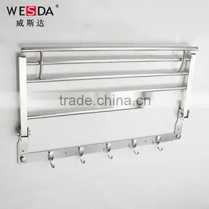 Wesda Decorative Foldable Hotel Style Bathroom Storage Rack 8832 Quality Choice thumbnail-4