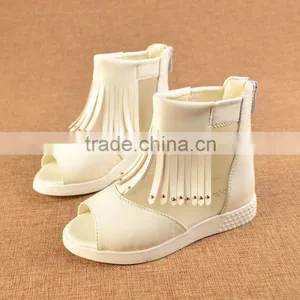 C23211B New Fashion Sandal for Kids Girls Children Summer Tassel Shoes thumbnail-3