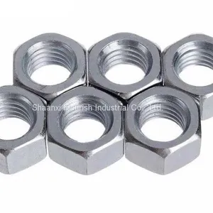 Hex Head Mechanical Fasteners / Nut Hardware Stainless Steel 304 316 And Carbon Steel Made thumbnail-1