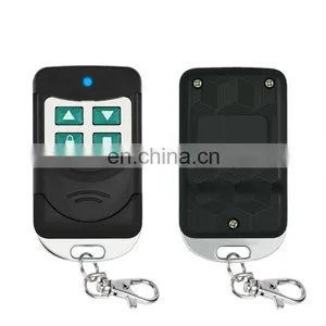 433MHZ Metal 4 Key Ordinary Face-to-face Clone Wireless RF Remote Control for Automatic Door thumbnail-3