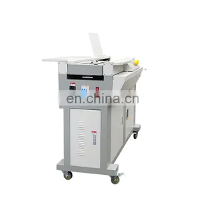 High Quality Max Length 420Mm Heavy Duty Paper Binding Machine Commercial For A3 Coated Paper thumbnail-4