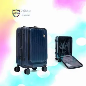 Fashionable Two-Piece ABS/PC Spinner Luggage Sets 2 Piece Traveling Suitcase Stylish and Convenient thumbnail-5