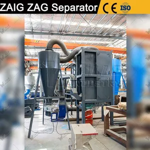 Hocher Rückgabesatz E-Abfall-PCB-Abbaumaschine, Schleifmaschine für Leiterplatten zur Separierung von Alt-EEE thumbnail-2