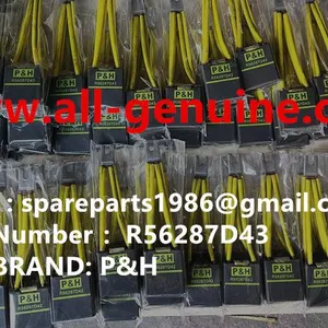R56287D43 P&H CARBON BRUSH GE MT4400AC MT3600 KOMATSU 8830E 930E TEREX BELAZ 75131 MINING DUMP TRUCK HAULER thumbnail-1