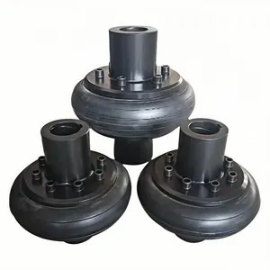 Customizable Rigid Iron Steel Aluminium Rubber Tyre Coupling OEM Support for Pumps Industrial Equipment Construction Industries thumbnail-5