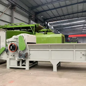 1-50cm Log Integrated Wood Crusher Drum Wood Chipper thumbnail-4