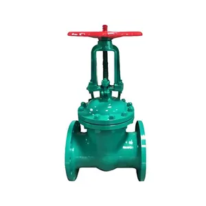 Z41J Flange Lined Rubber Gate Valve Manual Lined Rubber Gate Valve Pipeline Lined Rubber Gate Valve thumbnail-1